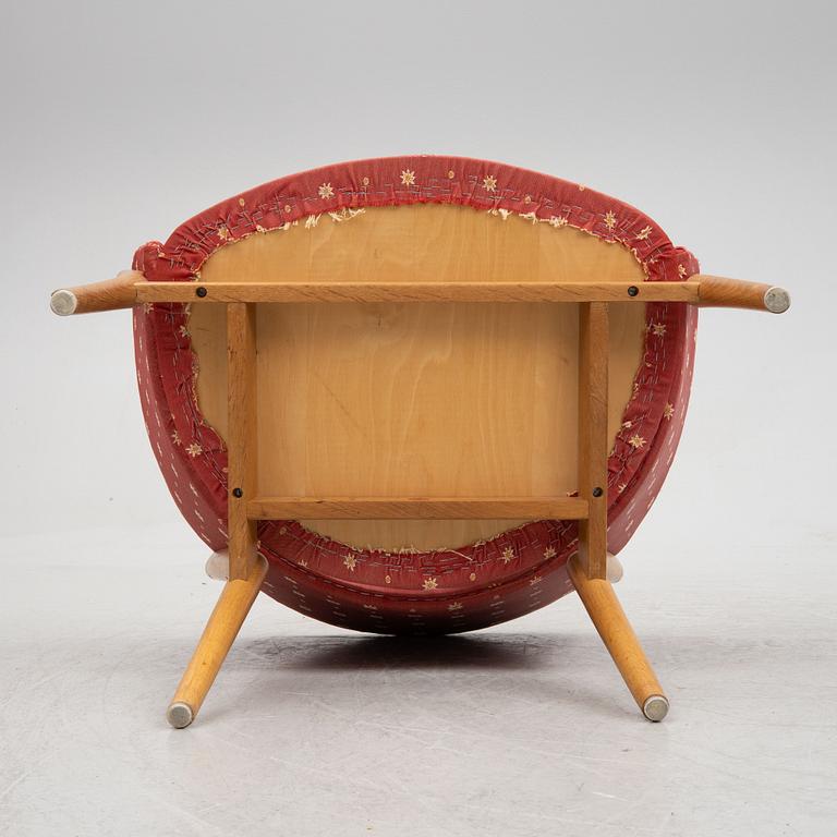 Jörgen and Nanna Ditzel, a pair of armchairs, 'Kitani ND-01', Willadsen, Vejen, 1950's.