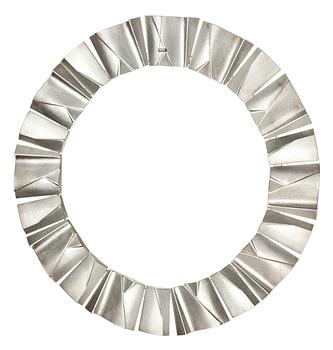 637. Björn Weckström, BJÖRN WECKSTRÖM, collier "Telone", Lapponia, Finland 2002, sterling.