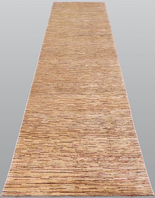 A carpet, Zieglar Design, ca 436 x 100 cm.