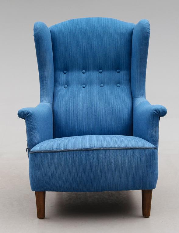 FÅTÖLJ, möjligen Carl Malmsten, 1900-talets andra hälft.