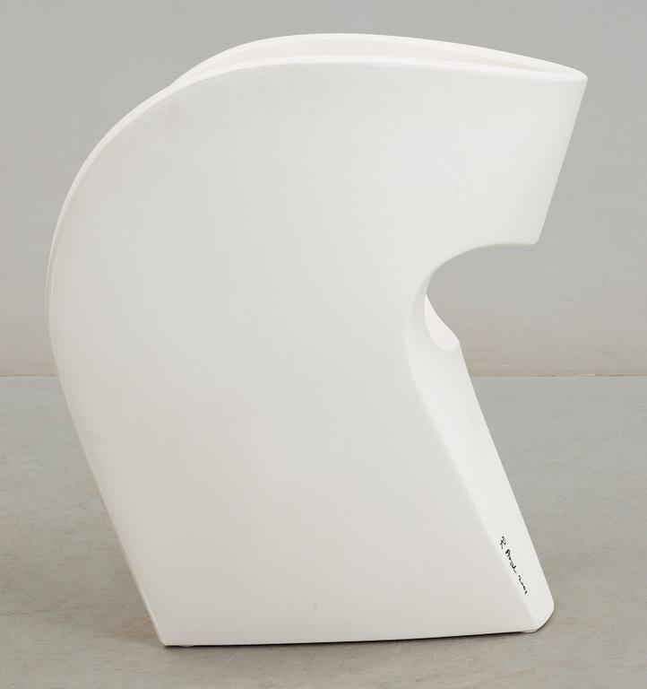 A Ron Arad white Little Albert Outdoor Armchair, Moroso. 2001.