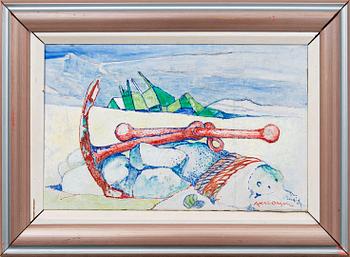 Axel Olson, "Ankaret" translates to "The Anchor" in English.