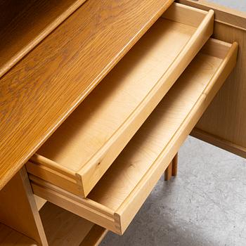 Alf Svensson, sideboard med bokhylla, Bjästa, 1960-tal.