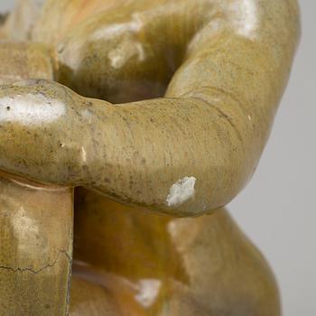 ALLAN EBELING, a sculpture, earthenware, signed A Ebeling and dated 1935.