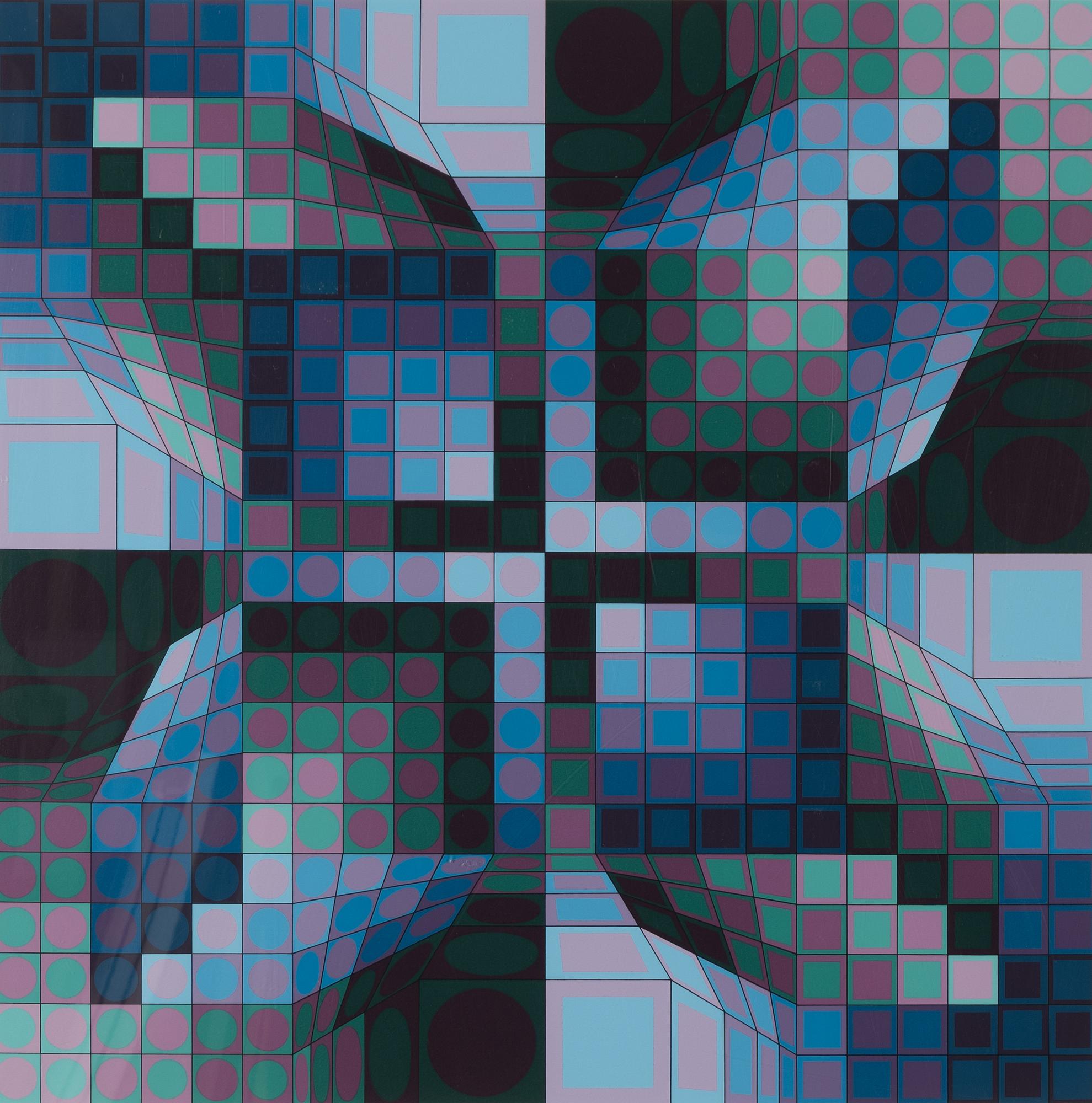Victor Vasarely, "Velte".