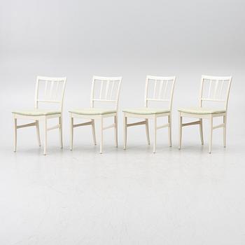 Carl Malmsten, chairs, 4 pcs, "Talavid", Waggeryds Möbelfabrik AB, second half of the 20th century.