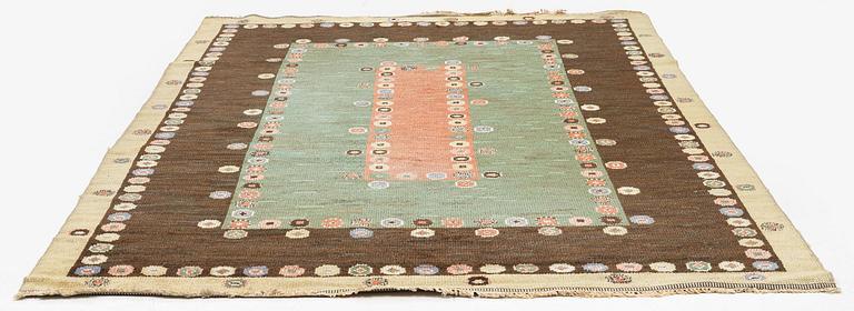 Märta Måås-Fjetterström, matta, "Tusenskönan" ("Bellis"), flossa, ca 300 x 205 cm, signerad AB MMF.