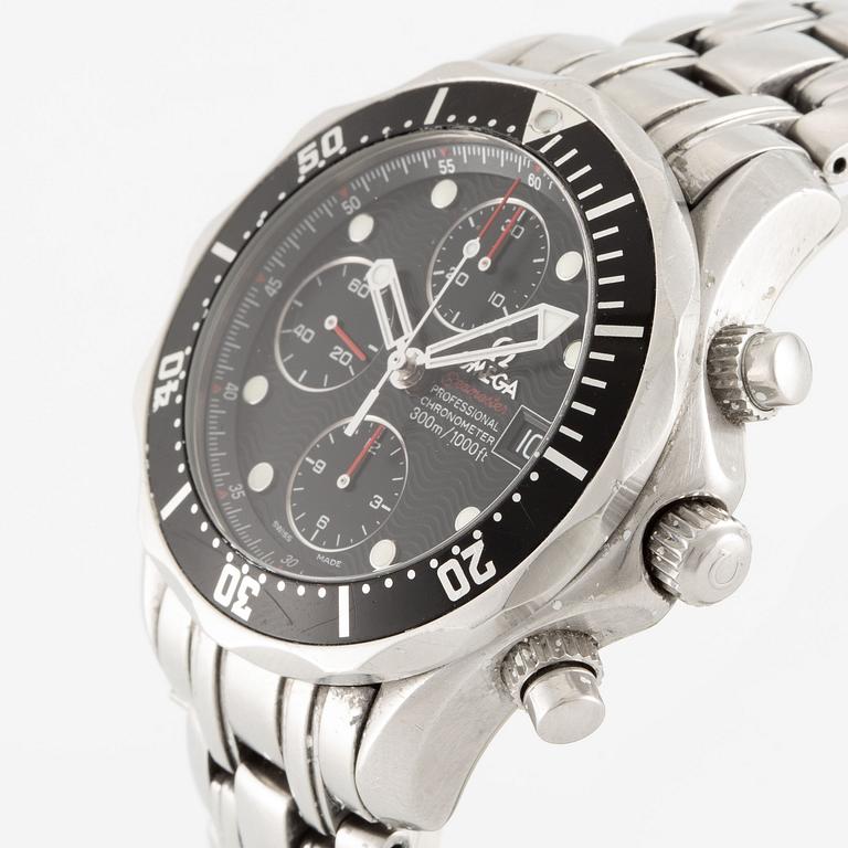 Omega, Seamaster Professional, wristwatch, chronograph, 41.5 mm.