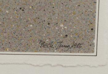 BECK & JUNG, litografier, 2 stycken.