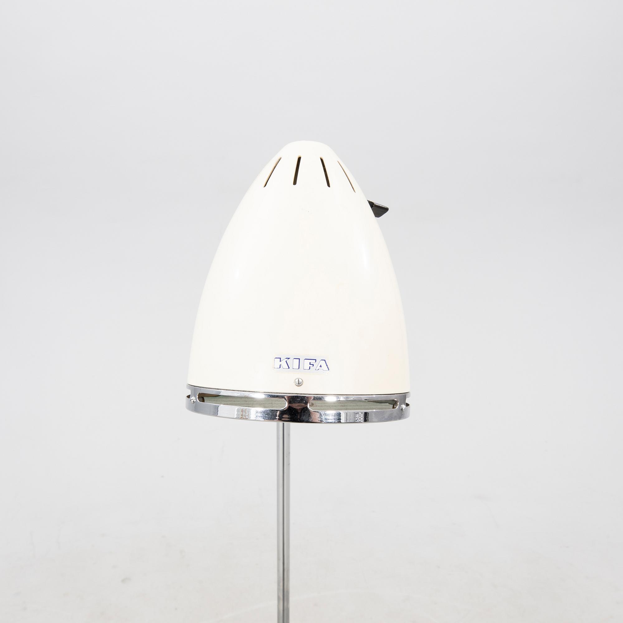 A mid 1900s industrial floor lamp.