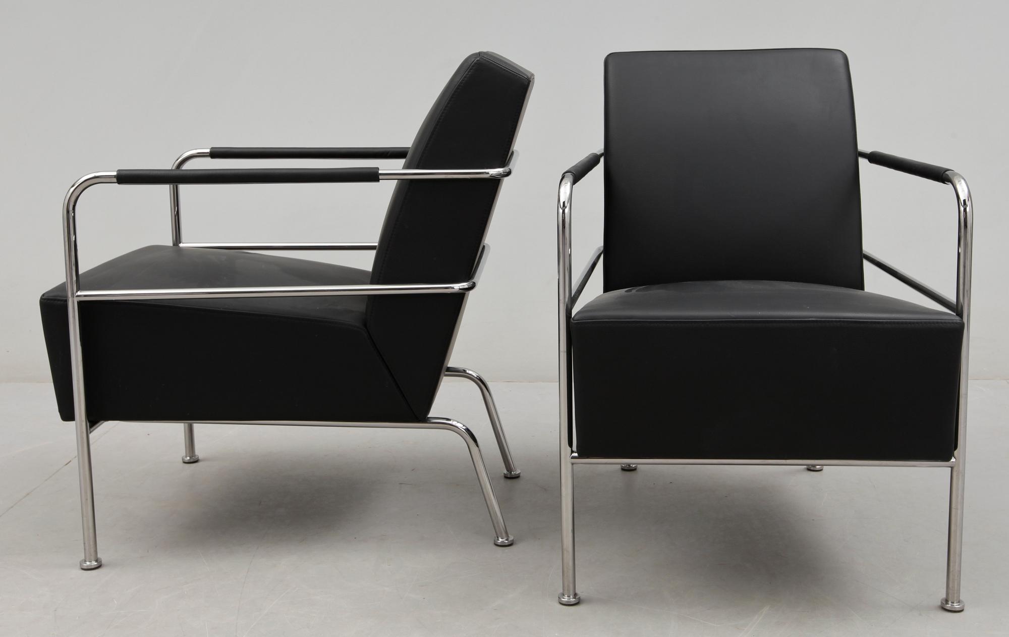 FÅTÖLJER, ett par, "Cinema", Gunilla Allard.