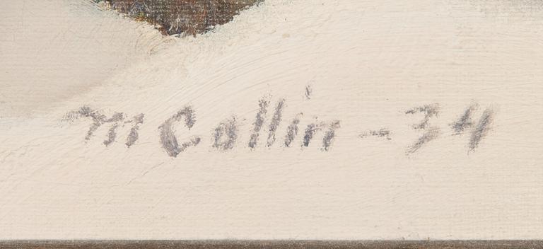 Marcus Collin, Timmerlast i vinterskog.