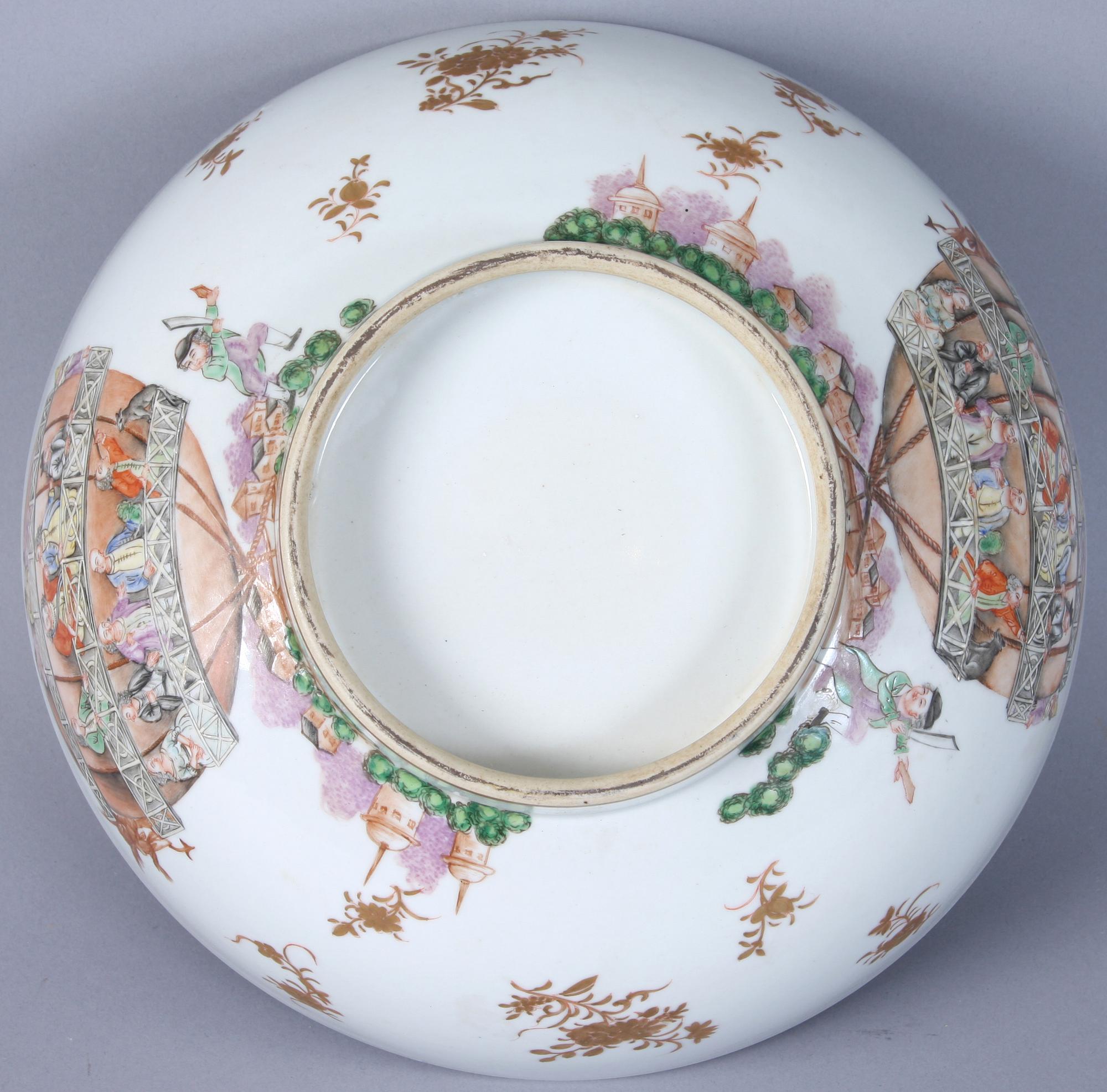 BÅLSKÅL, porslin, troligen Samson.