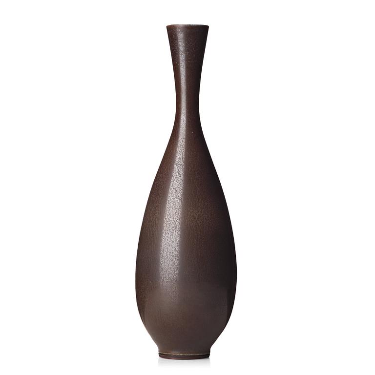 Berndt Friberg, a stoneware vase, Gustavsberg studio, Sweden 1954.