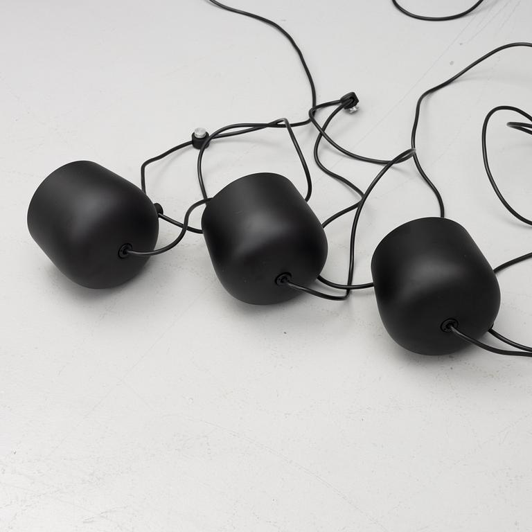 Erwan & Ronan Bouroullec, three 'Aim Small' ceiling lamps, Flos, Italy.