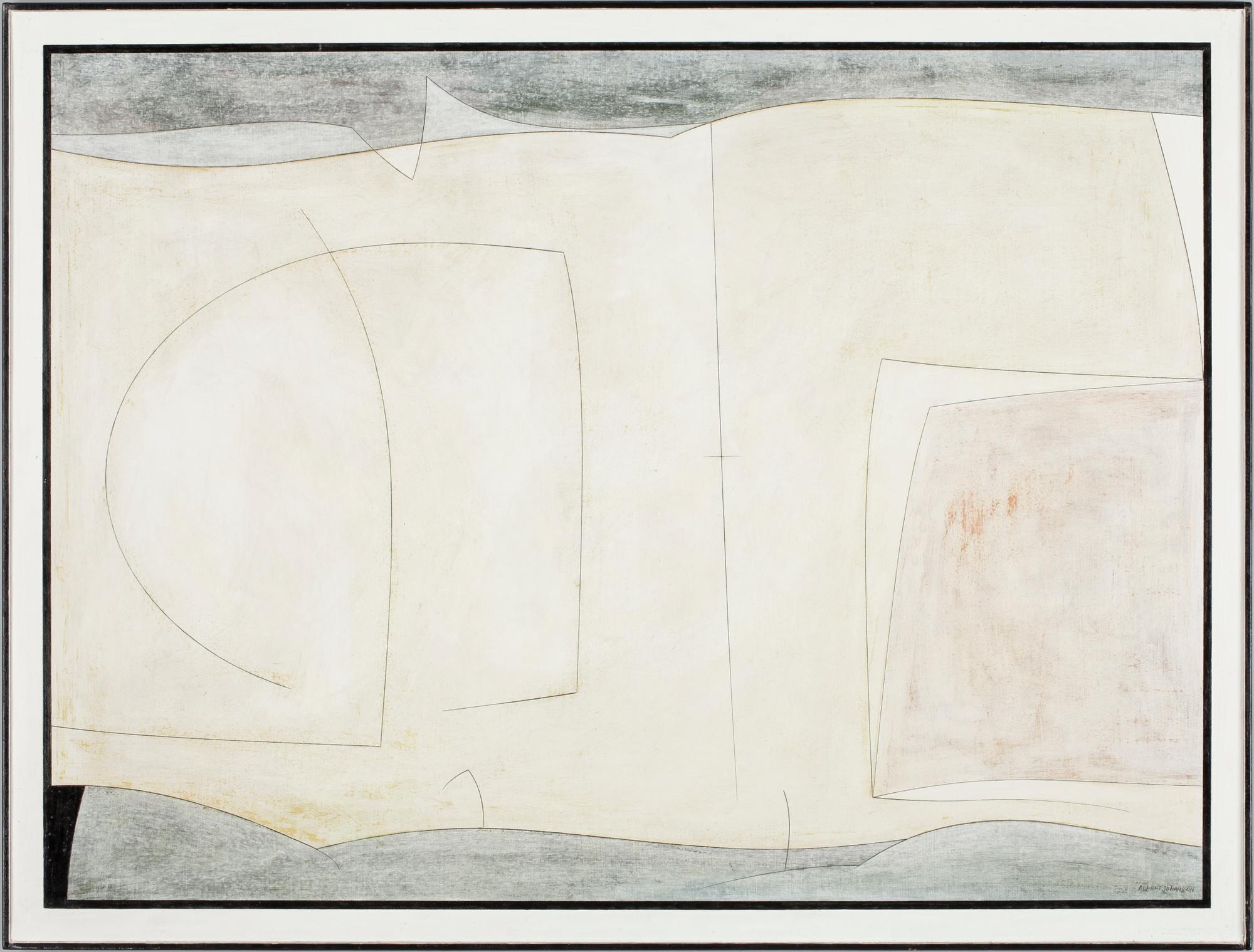 ALBERT JOHANSSON, olja på pannå, sign o dat à tergo.