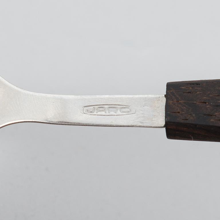 Bertel Gardberg, bestickuppsättning, 124 delar, "Lion de Luxe", Hackman / Sorsakoski, Finland. I schatull.