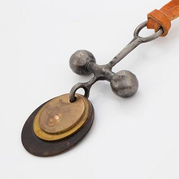 Bertil Vallien, bangle and necklaces, 5 pieces.