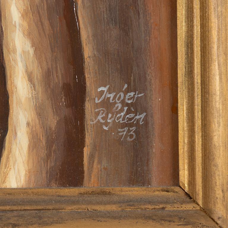 Inger Rydén, "Ensam levande".