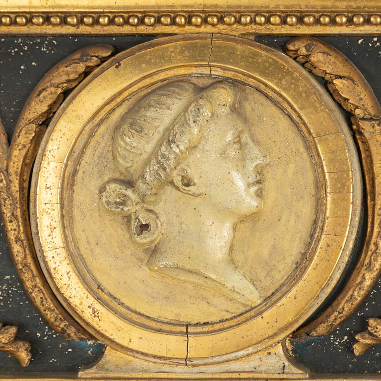 Spegel, sengustaviansk, 1700-tal.