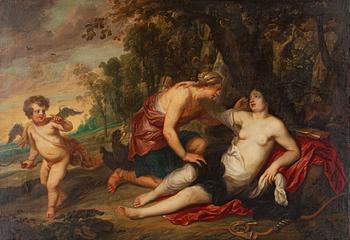 841. Antonis van Dyck Circle of, Jupiter and Callisto.