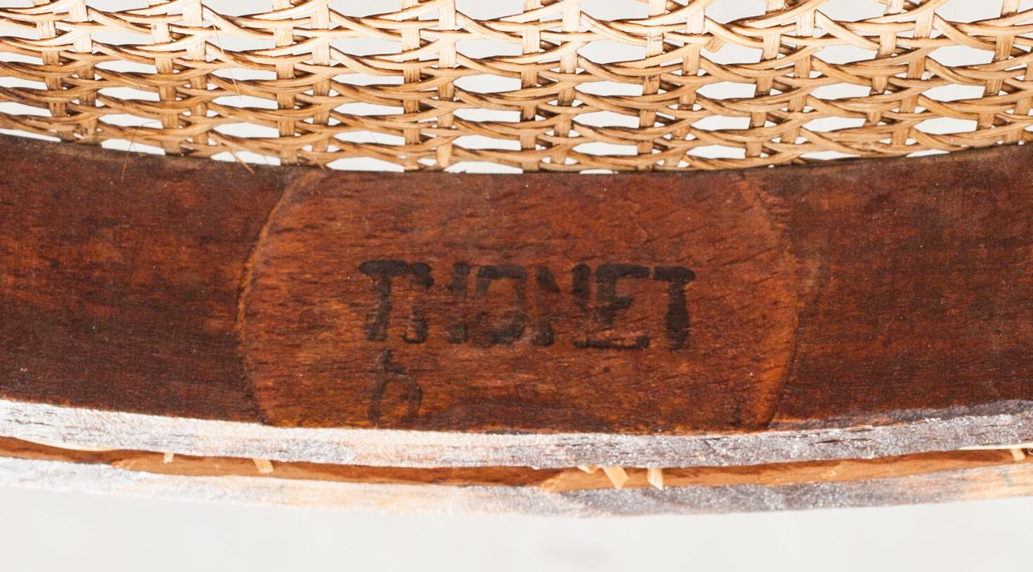 KARMSTOLAR, ett par, Thonet. 1900-talets första hälft.