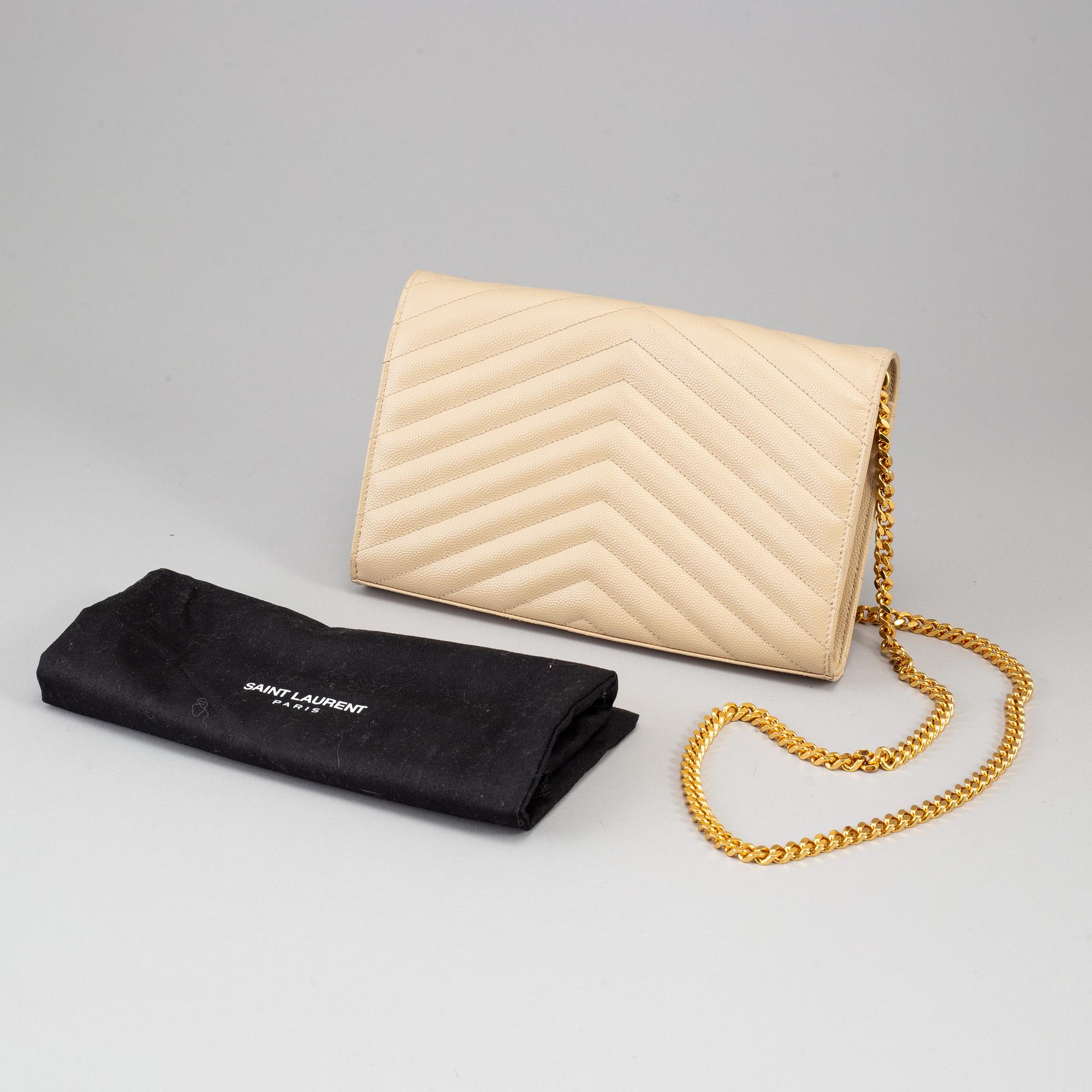 YVES SAINT LAURENT, väska, "Chain Wallet".