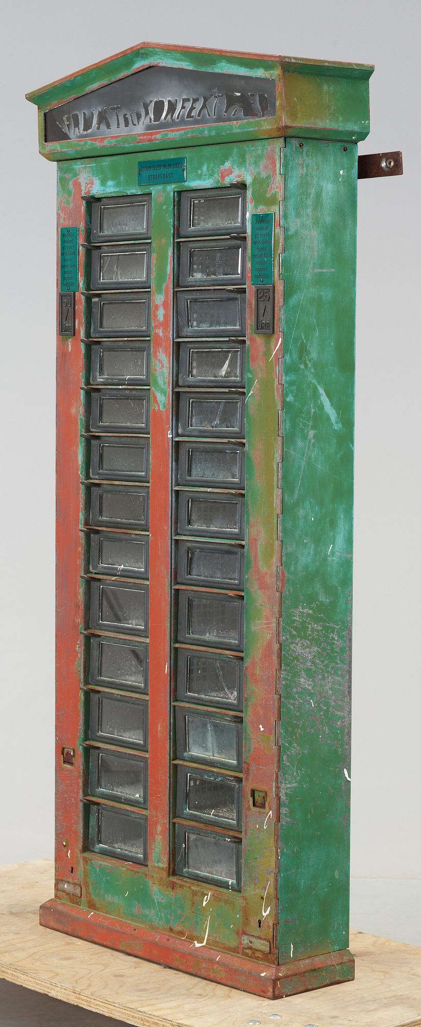 VARUAUTOMAT, 1930-tal.