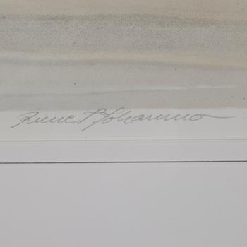 RUNE JOHANSSON, färglitografi, signerad och numrerad 322/450.