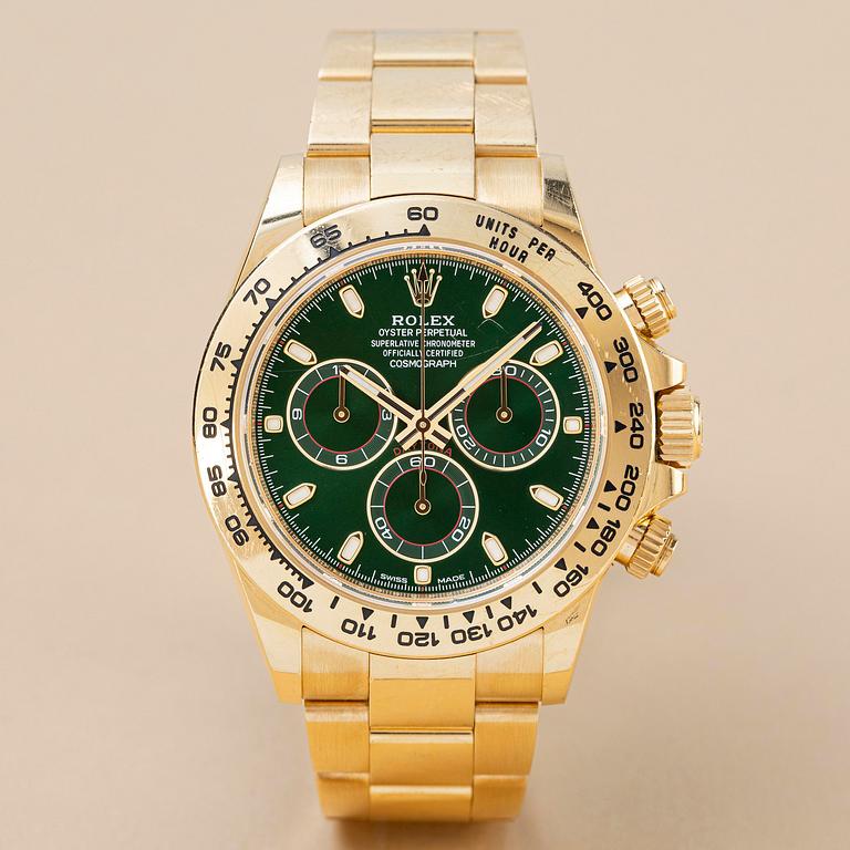 Rolex, Cosmograph, Daytona, "Green Dial", ca 2018.