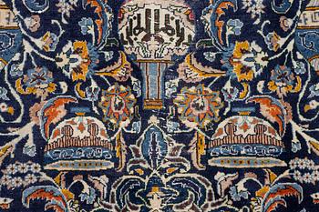 A Kashmar carpet, c. 335 x 242 cm.