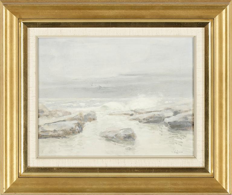 ROBERT HÖGFELDT, olja på duk, signerad.