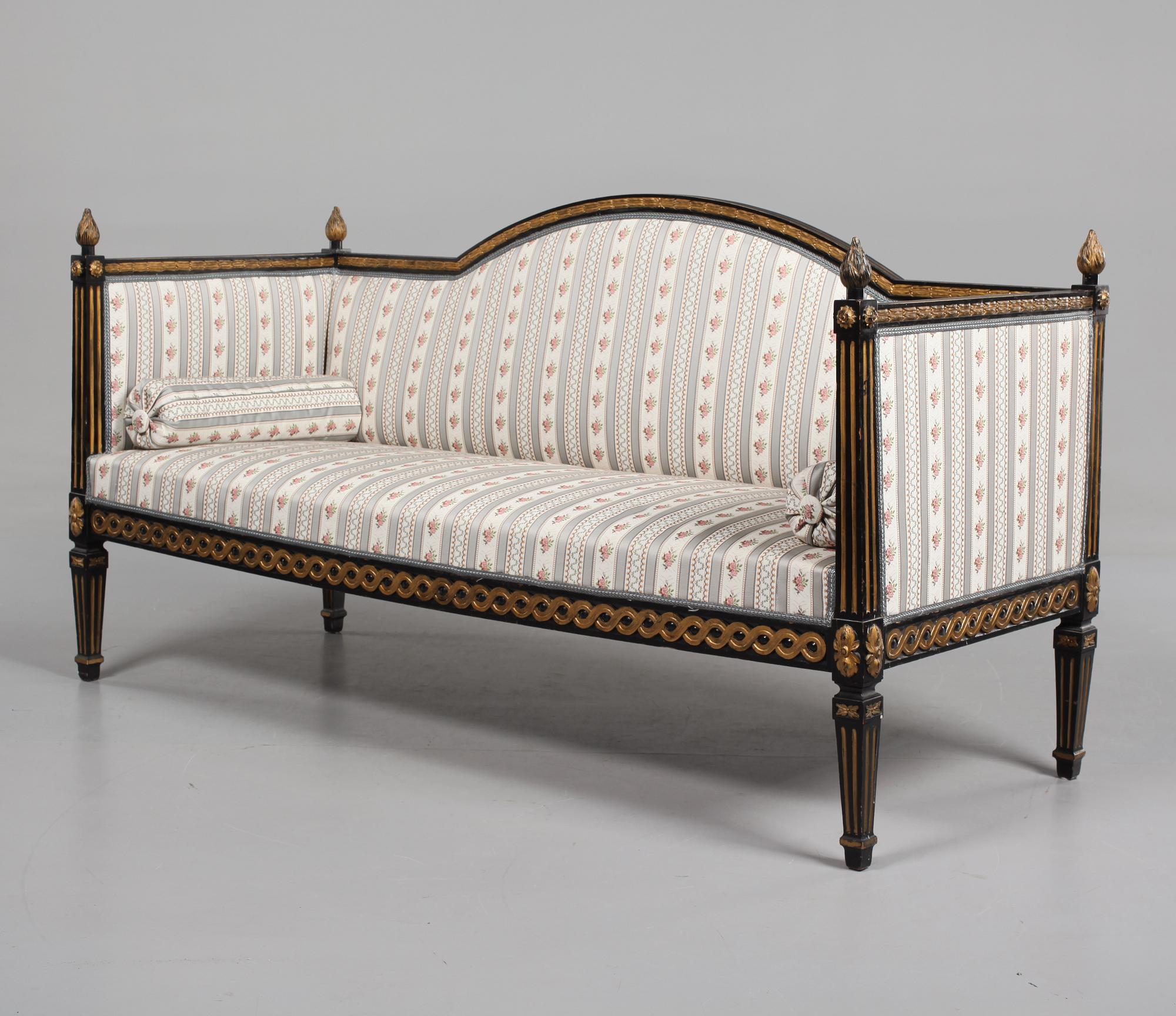 SOFFA, sengustaviansk stil, tidigt 1900-tal.