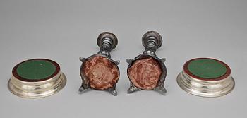 PARTI NYSILVER, 4 delar, bla A.E & Co, 1900-tal.