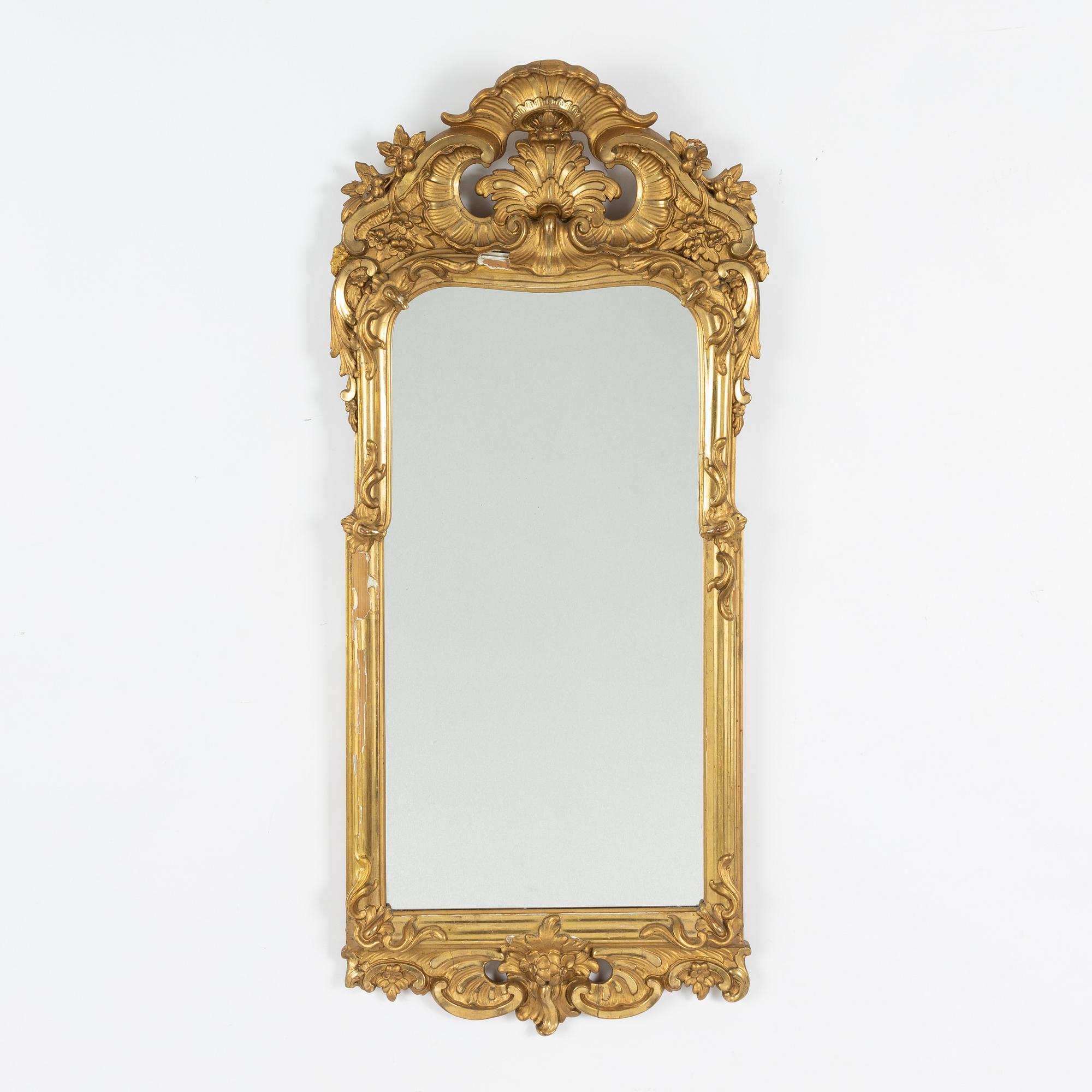 Spegel, rokokostil, 1900-talets första hälft.