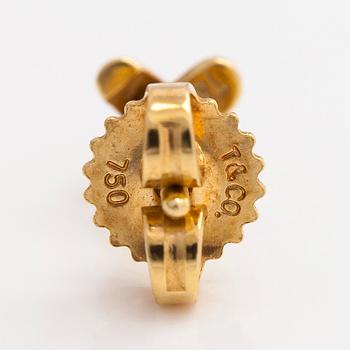 Tiffany & Co, korvakorut, "Cross Stitch", 18K kultaa.