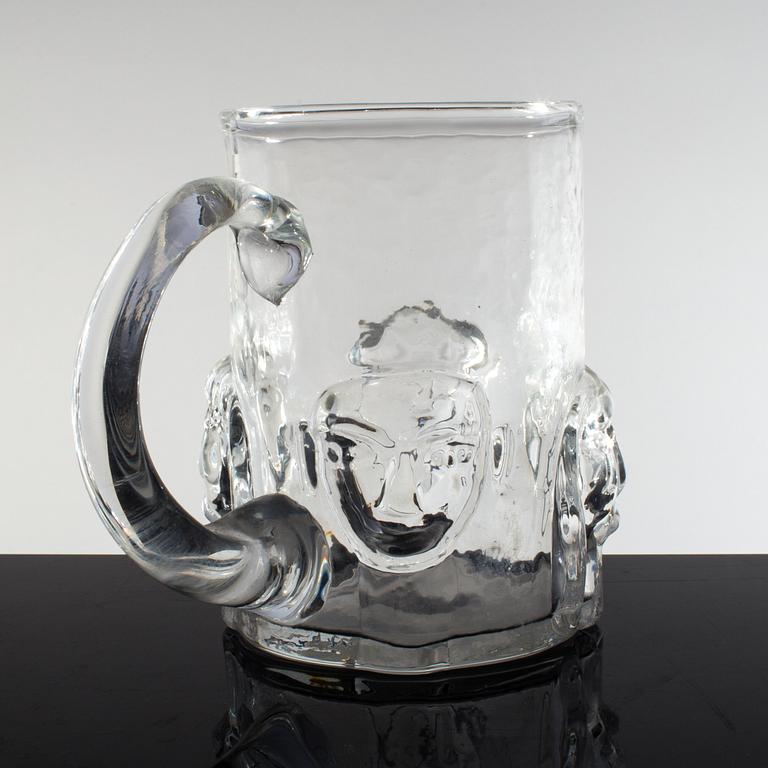 ERIK HÖGLUND, ölglas, 6 st, 1950/60-tal.