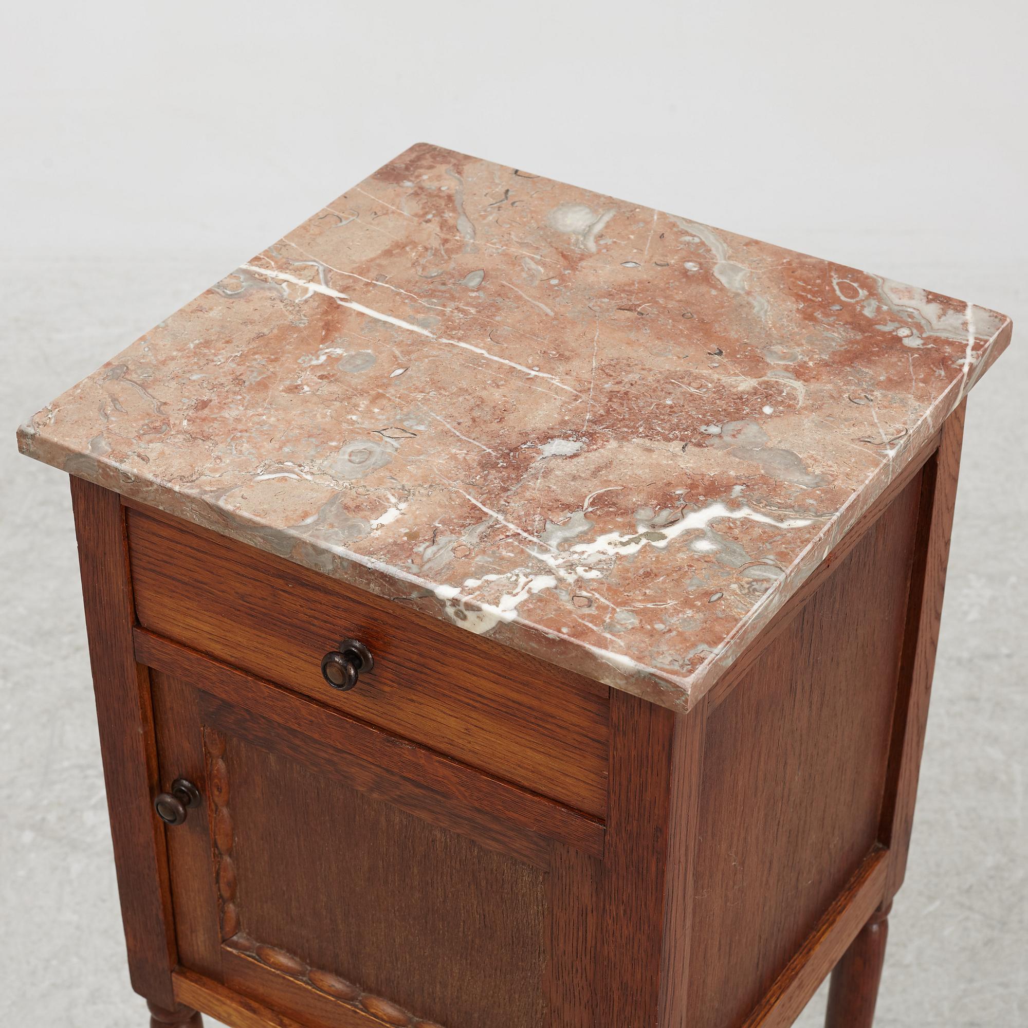 A bedside table, first half of the 20th Century.