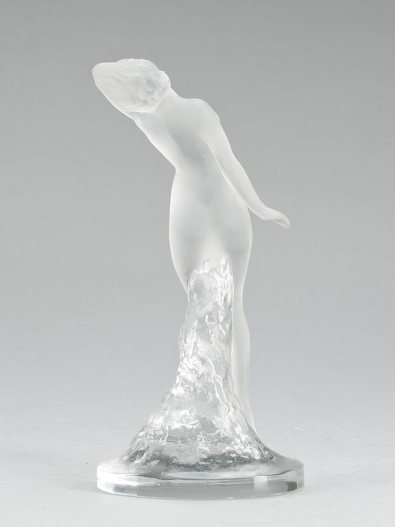 FIGURIN, glas, Lalique.
