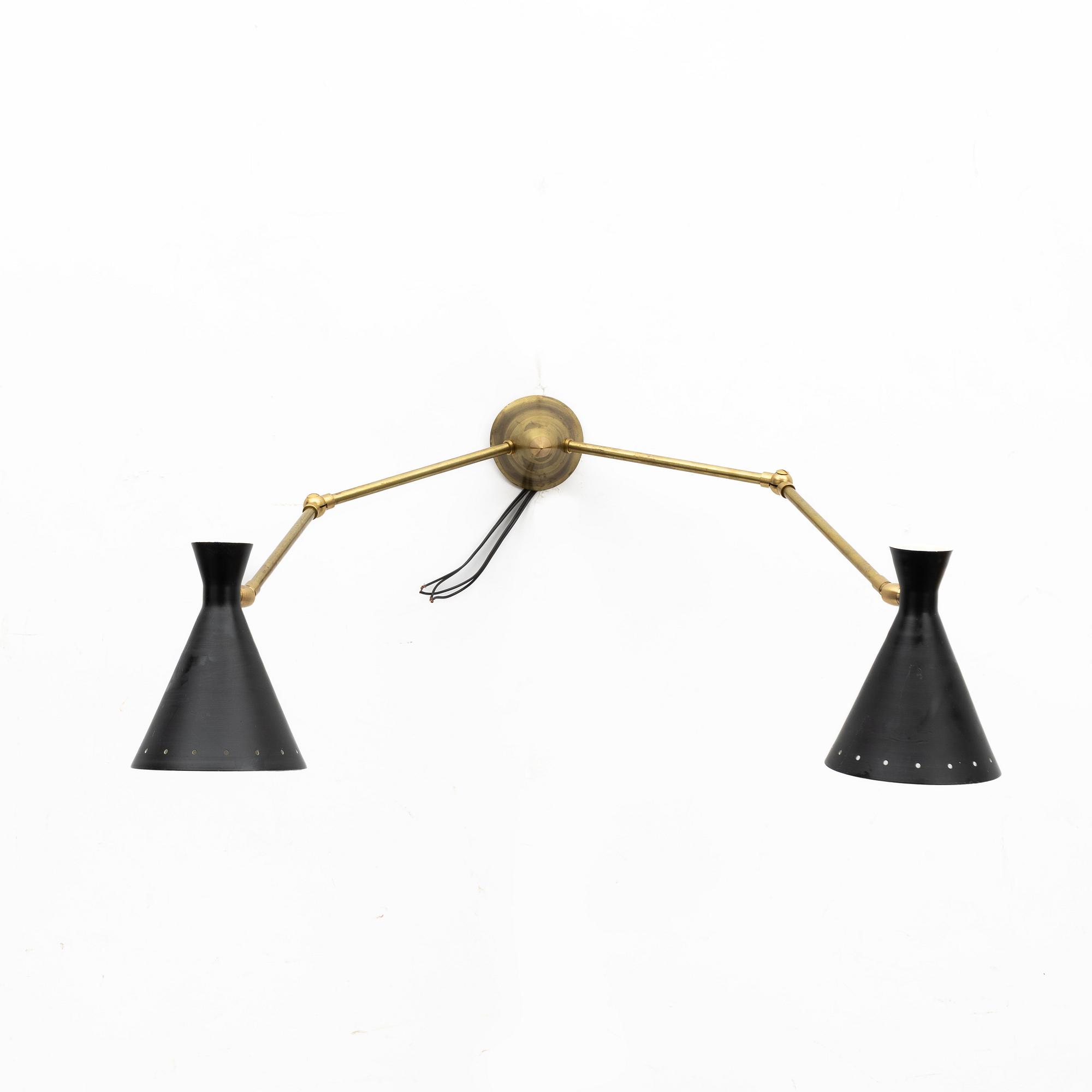 Wall lamp, Luci Srl, Parma, Italy.