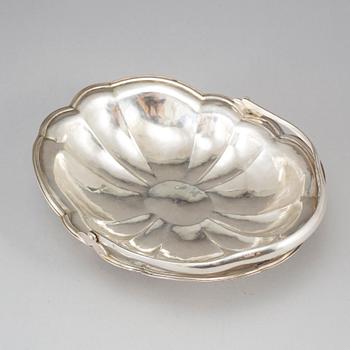 A Russian silver basket, Moscow 1857.