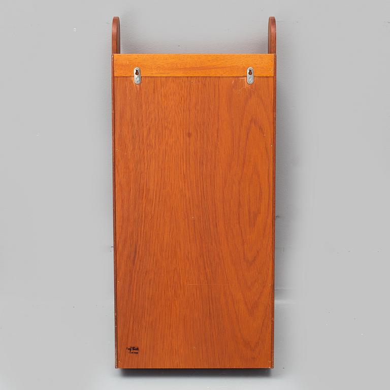 JOSEF FRANK, a model 2085 mahogany shelf, Svenskt Tenn, Sweden, post 1985.