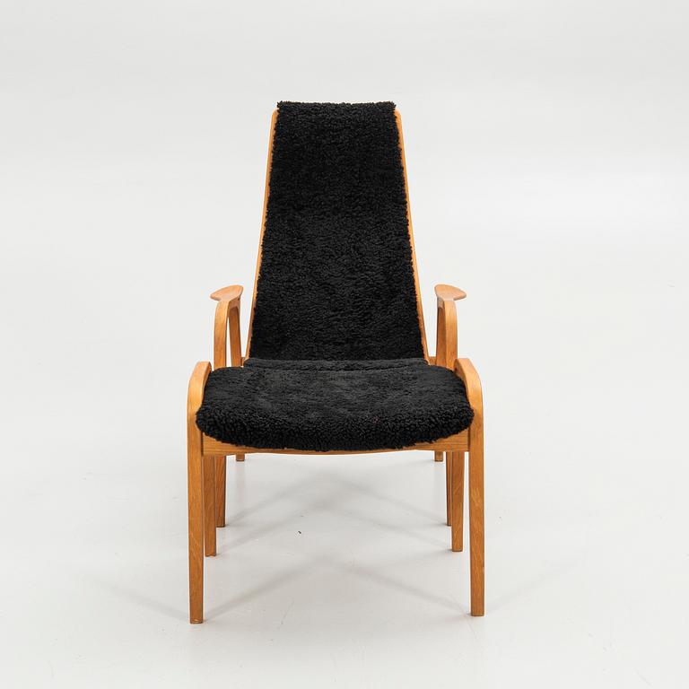Yngve Ekström, armchair with footstool, "Lamino", Swedese, 2007.