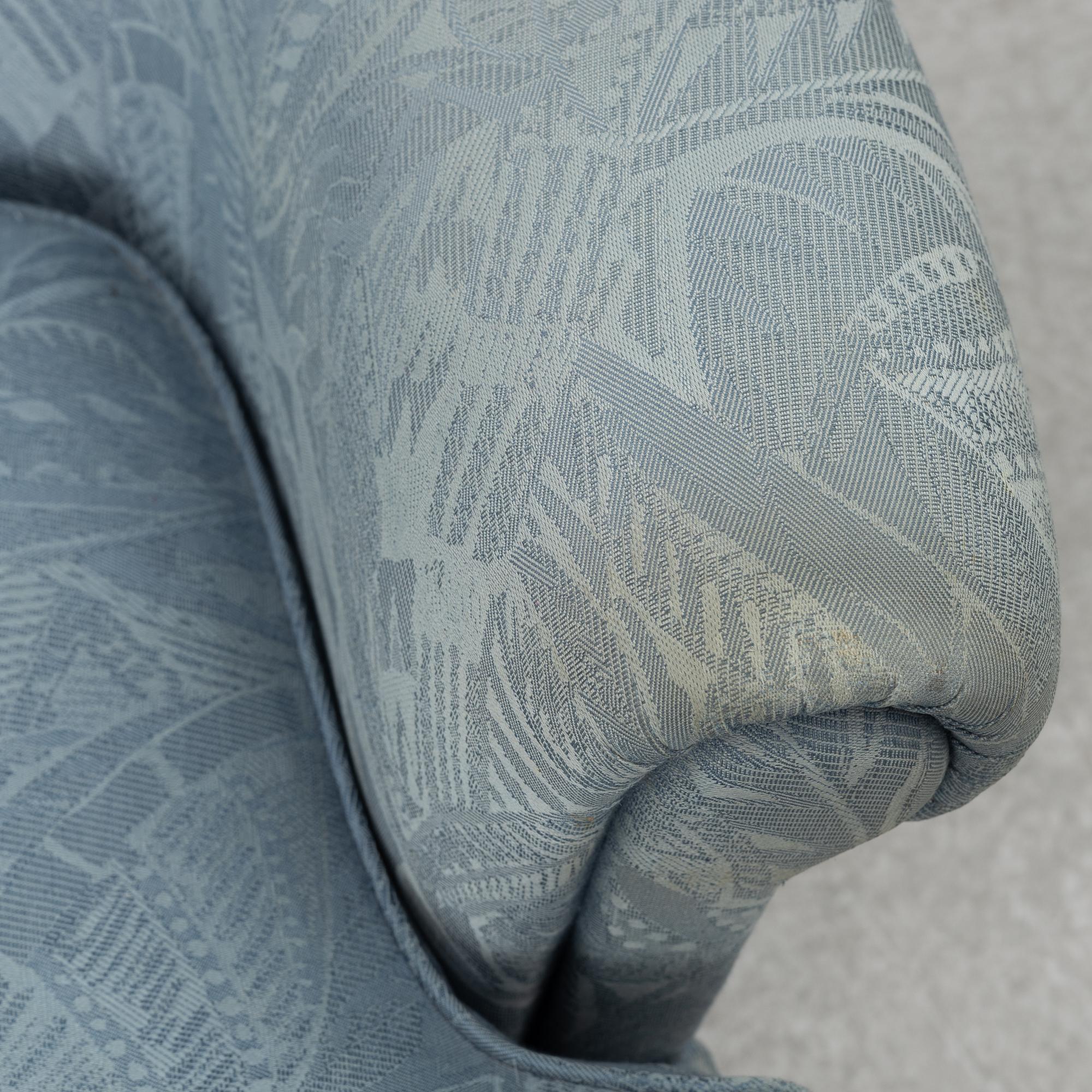 Carl Malmsten, a pair of easy chairs, OH Sjögren, end of the 20th century.