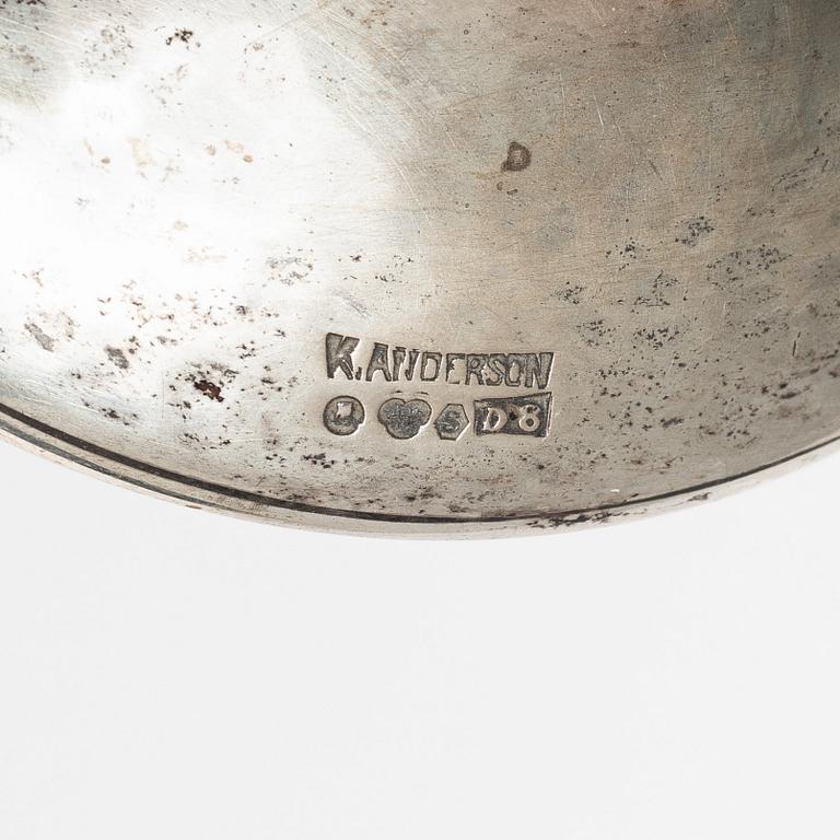 K. Anderson, a silver vase, Stockholm 1930.
