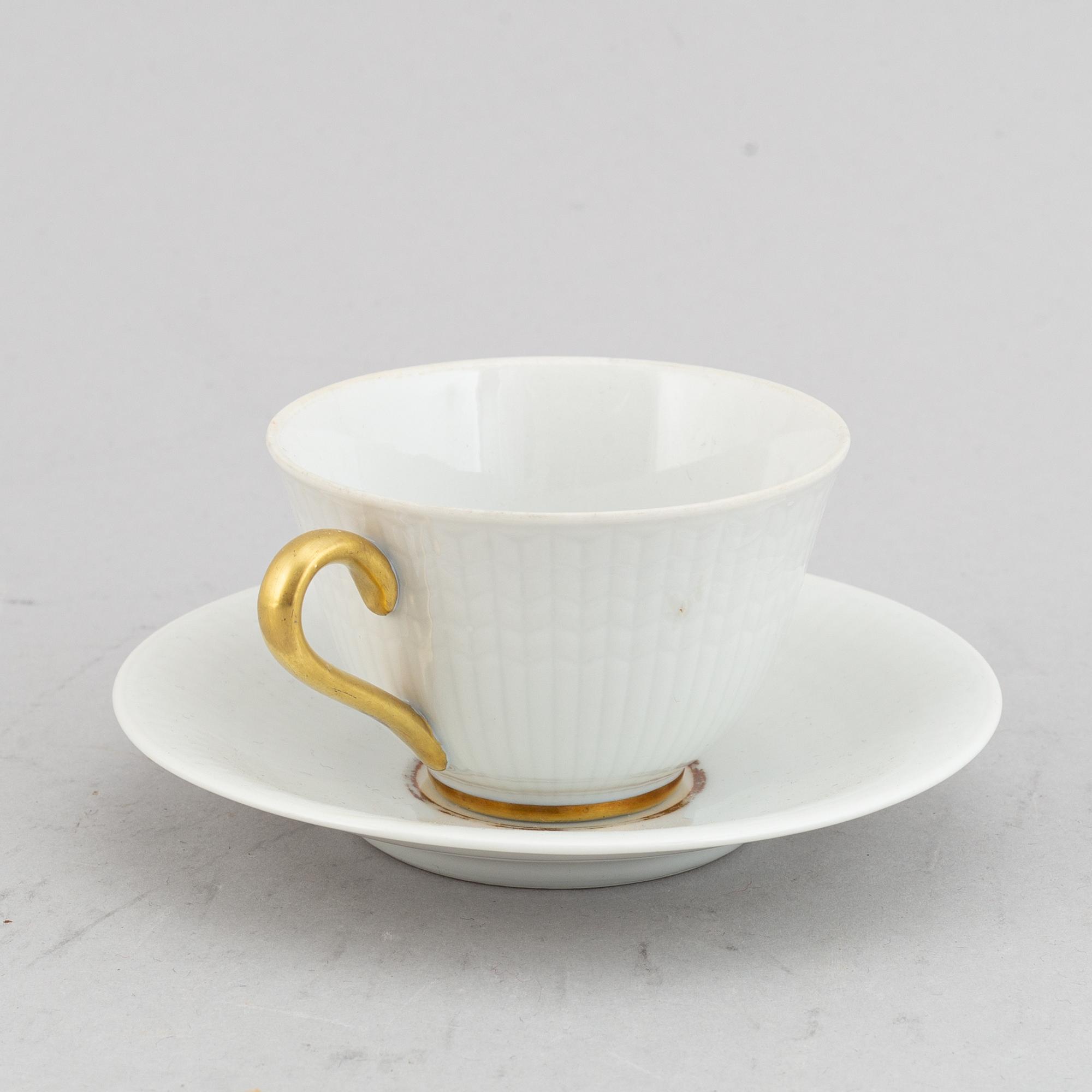 Louise Adelborg, Mat, kaffe- och teservis, Porslin, 110 delar, "Swedish Grace"/"Nationalservisen", Rörstrand.