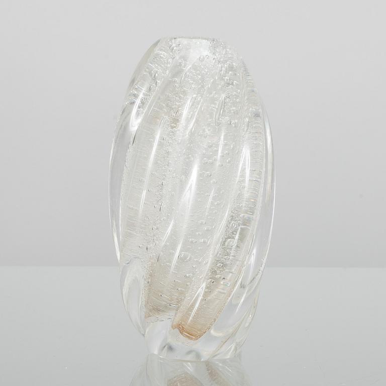 VAS, glas, signerad Tapio Wirkkala, Iittala.