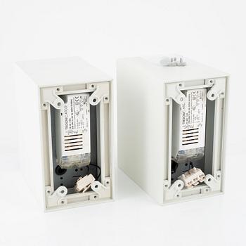 Flos, a pair of 'Compass Box' ceiling lights.