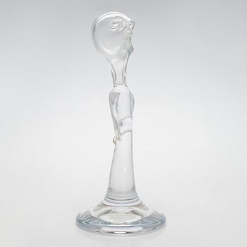 Johannes Rantasalo, a glass sculpture, signed 2008.