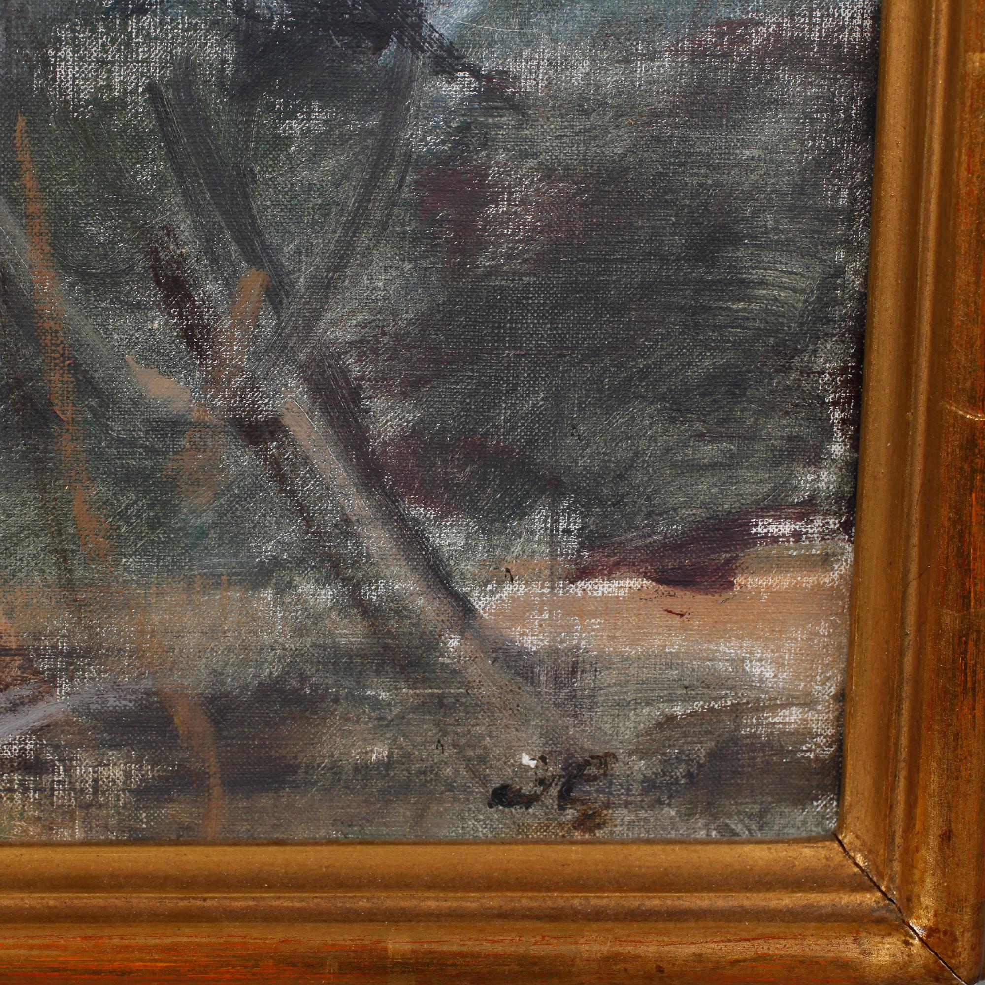 HUGO ZUHR, olja på duk, monogramsignerad, à tergo daterad -63.